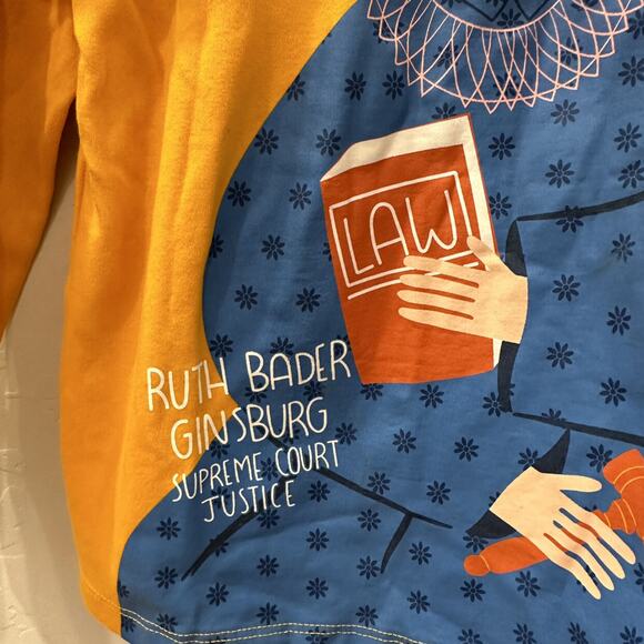 Piccolina Ruth Bader Ginsberg Long Sleeve Shirt - Picture 4 of 6